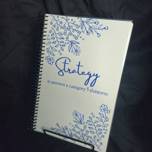 Strategy to Prevent a Category 5 Shitstorm Notebook