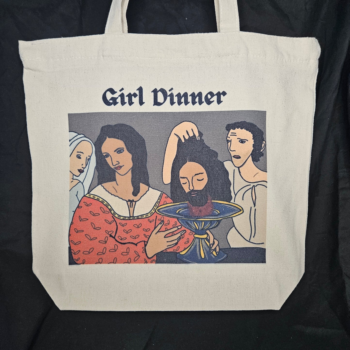 Girl Dinner: Historical Edition Tote – Serving Drama Since Antiquity