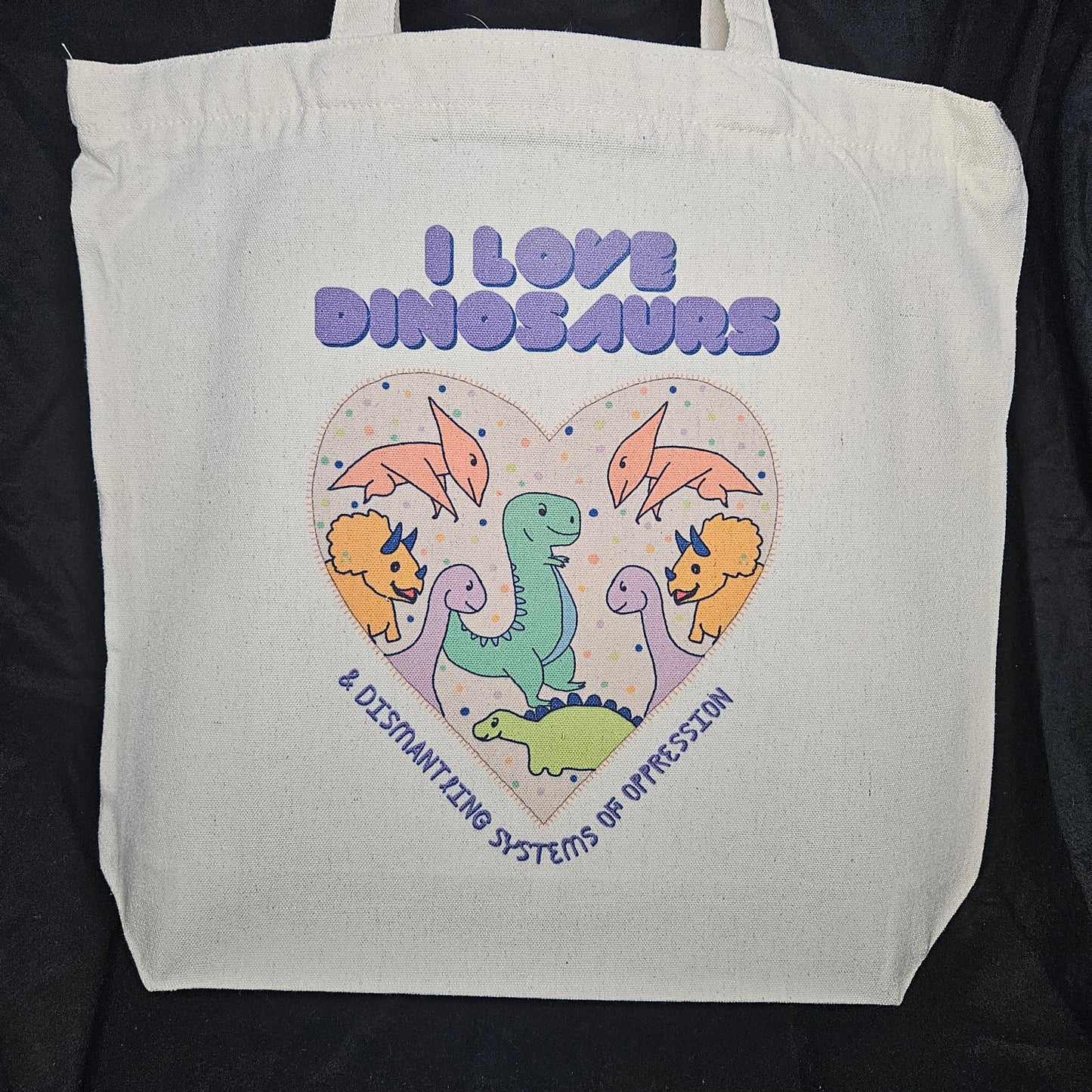 Roar & Resist Tote – Prehistoric Power Meets Present-Day Protest
