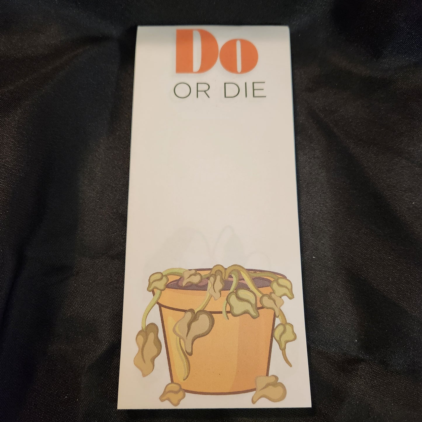Do or Die Plant Apocalypse Notepad