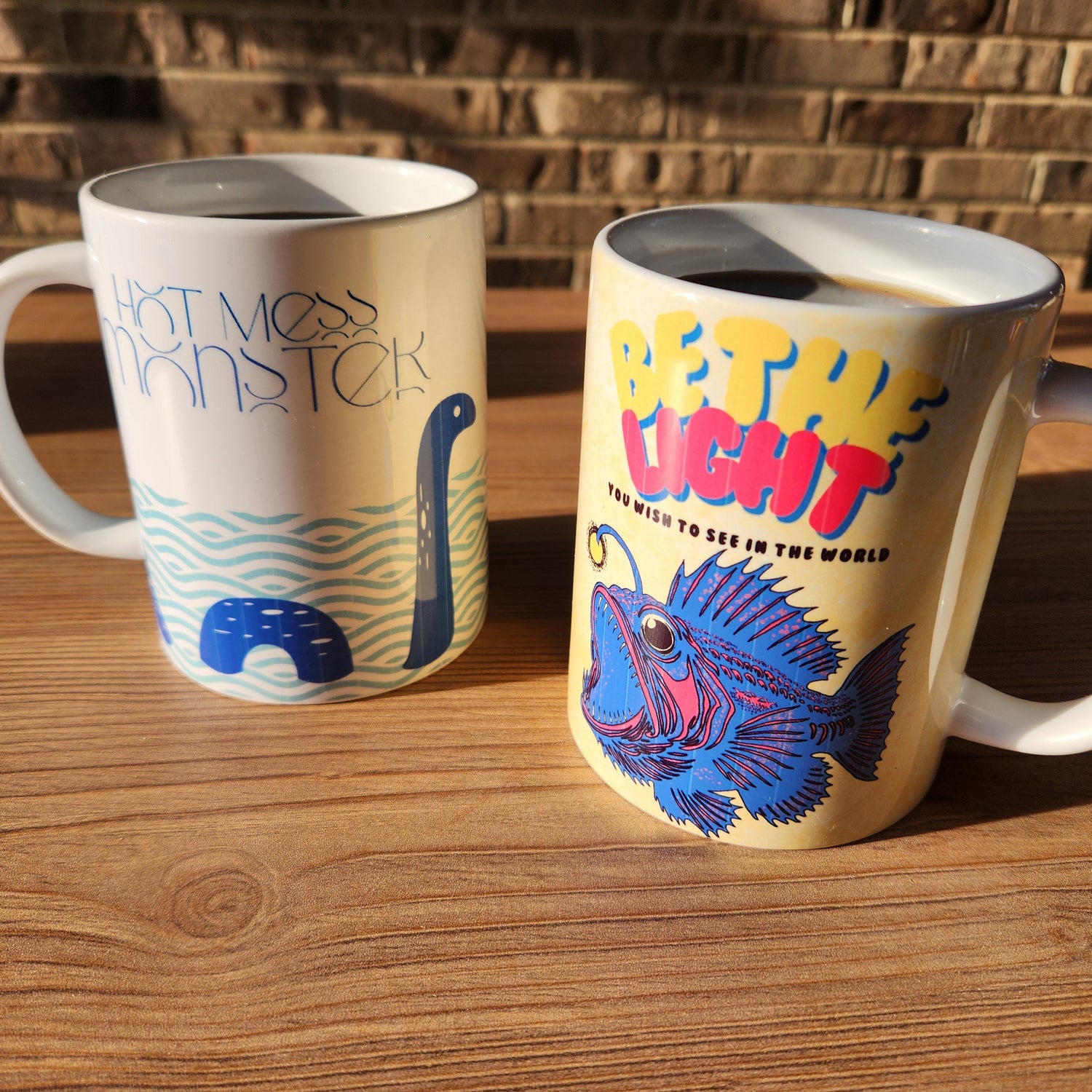 Hand Printed Mugs