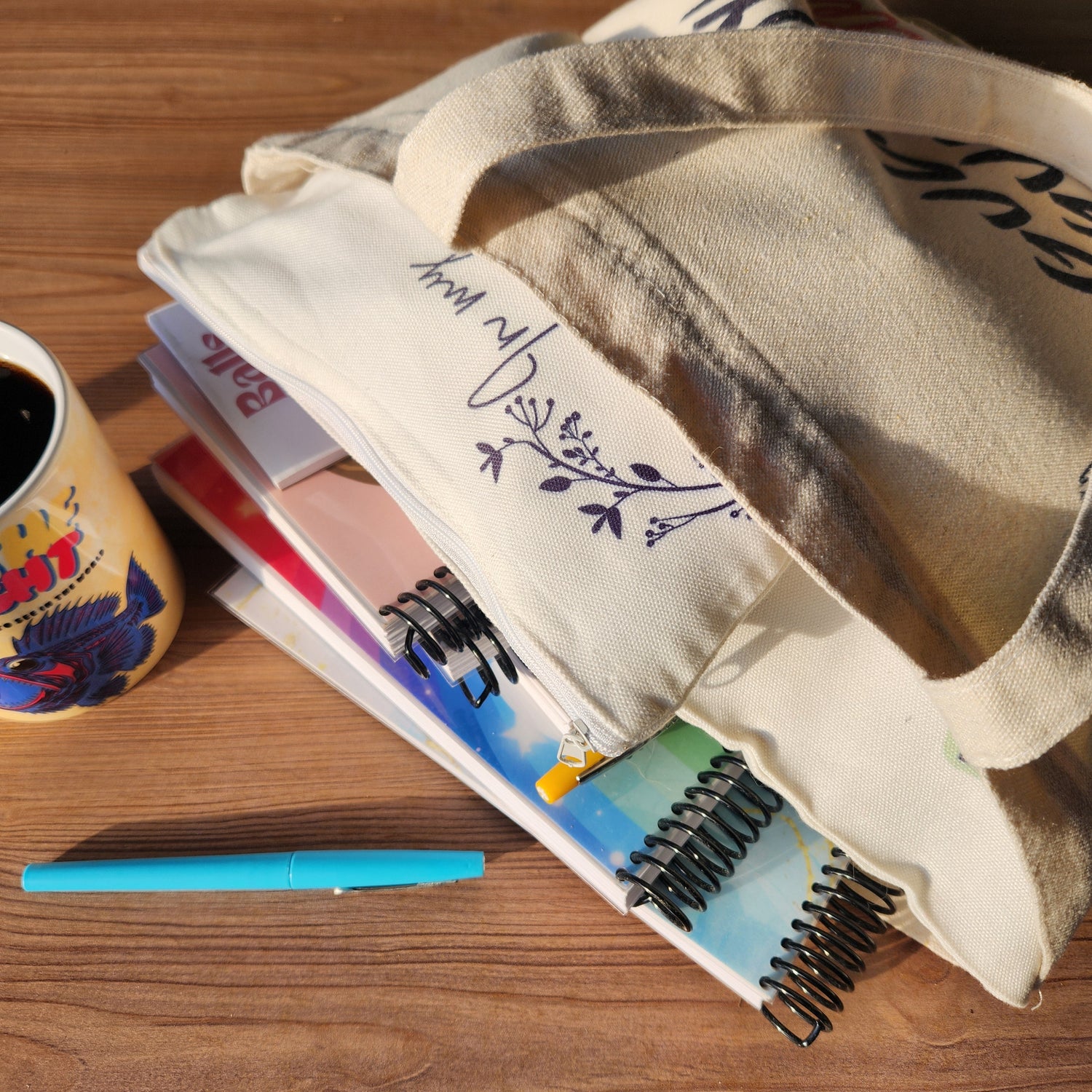 Hand Printed Tote Bags