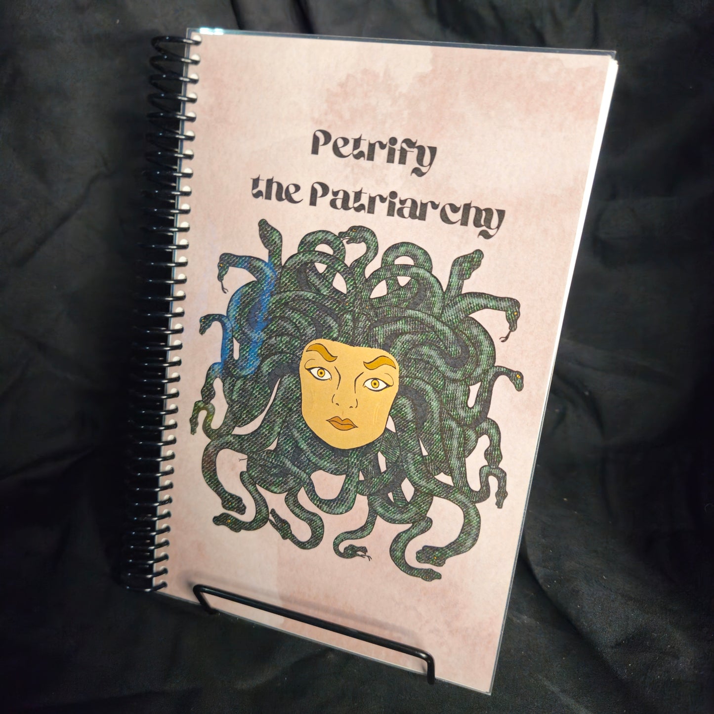 Petrify the Patriarchy Medusa Notebook