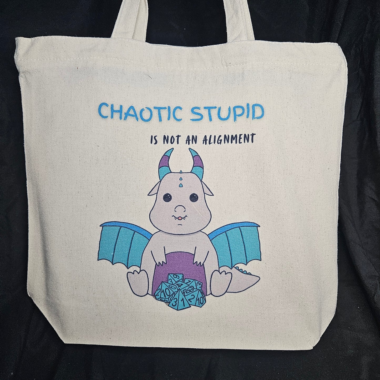 Chaotic Smart-Ass Tote – For When Your Dice Deserve Better Decisions