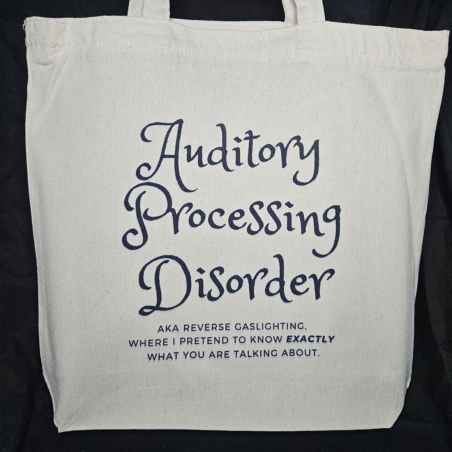 Wait What? Tote – Now with Built-In Blank Stare Technology