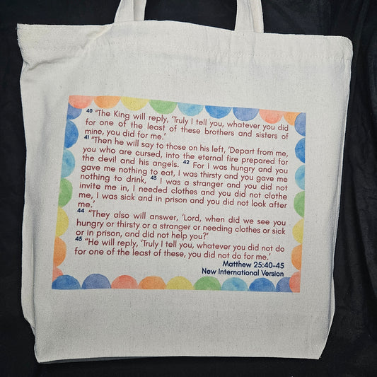 Faith in Action Tote – Because Jesus Was the Original Social Justice Warrior