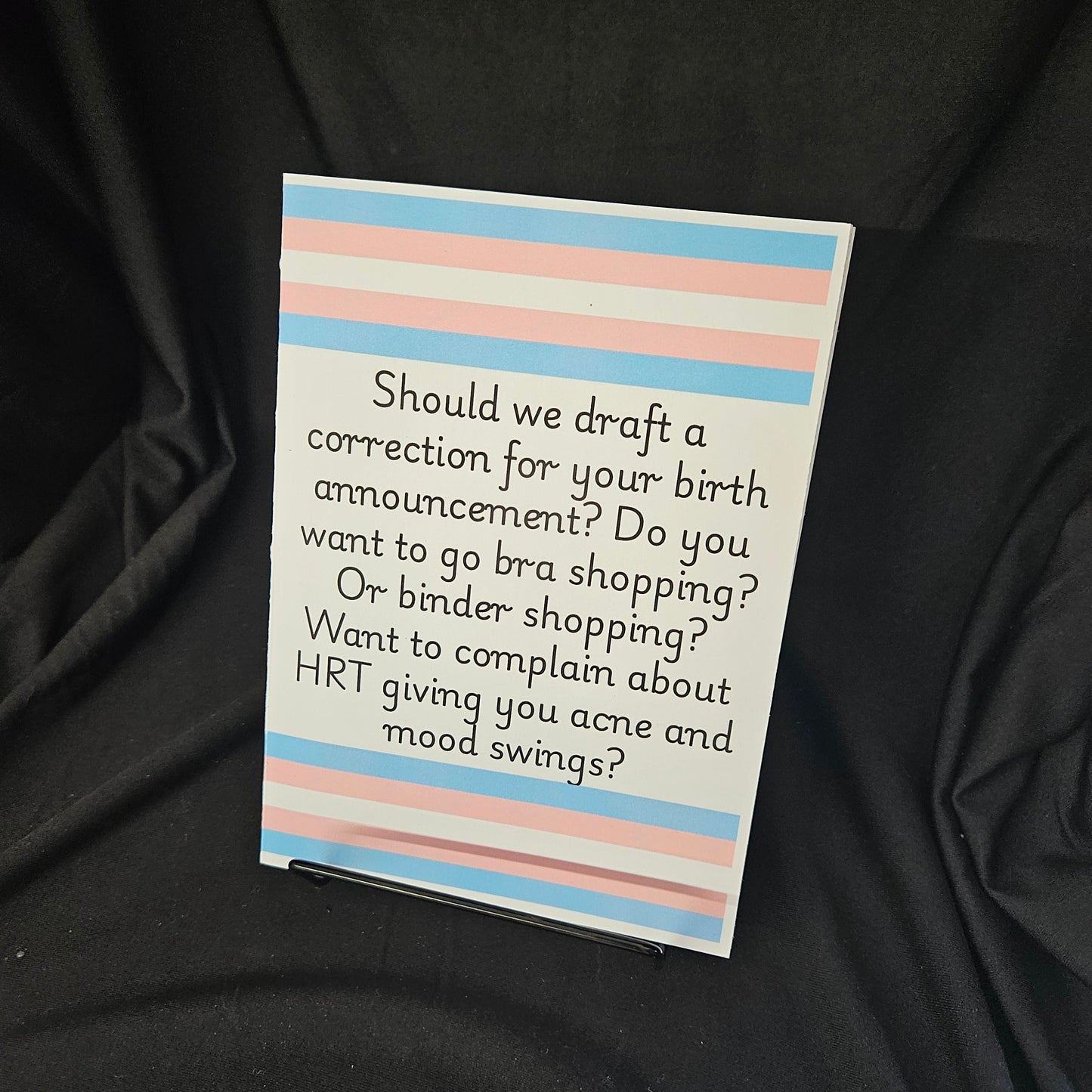 Trans Support – Coming Out & Transition Card