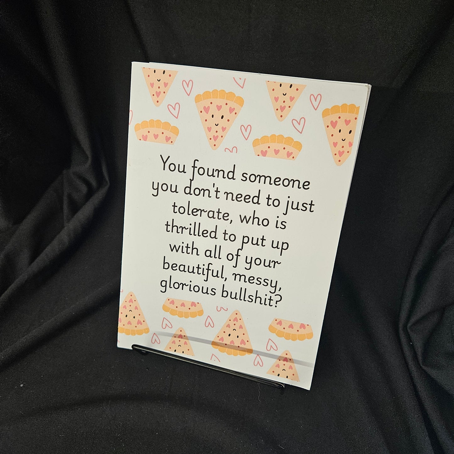 Beautiful Mess Partner Card – Don’t Fuck It Up!