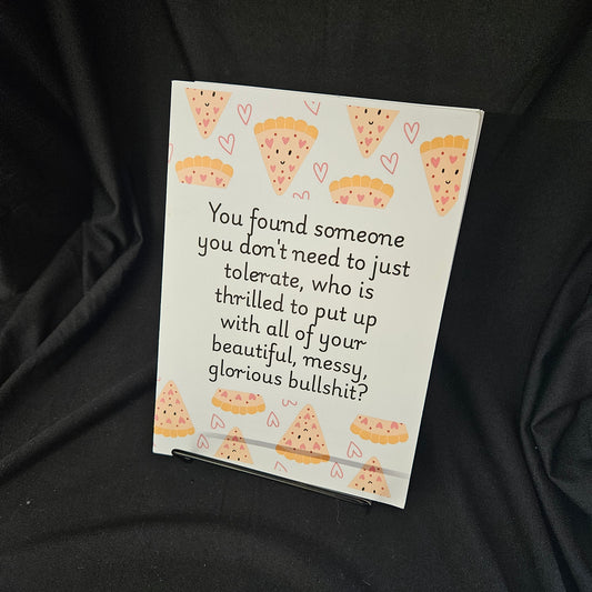 Beautiful Mess Partner Card – Don’t Fuck It Up!