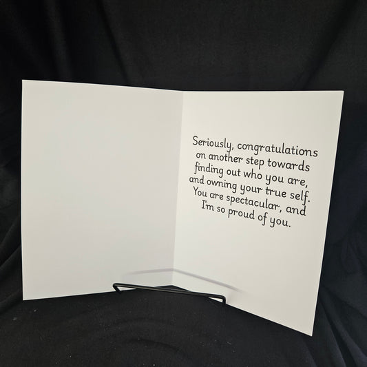 Coming Out Party – Fun & Fabulous LGBTQIA+ Card