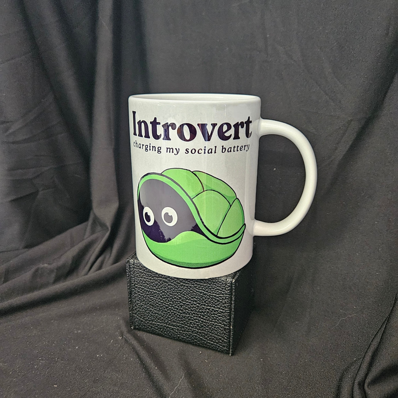 Introvert: Fueling my Social Battery Mug (15oz)