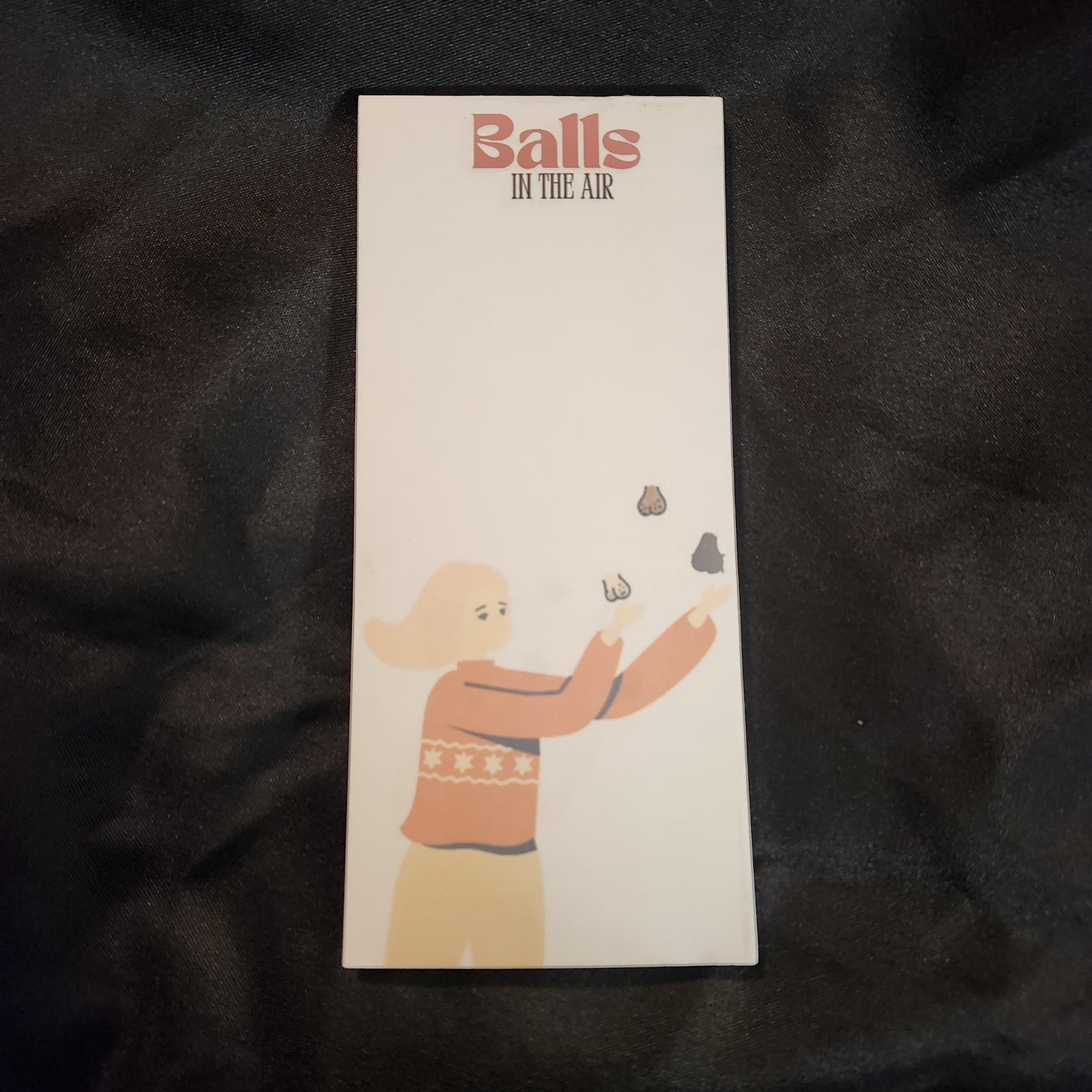Balls in the Air – Tear-Off Notepad for Chaos Management