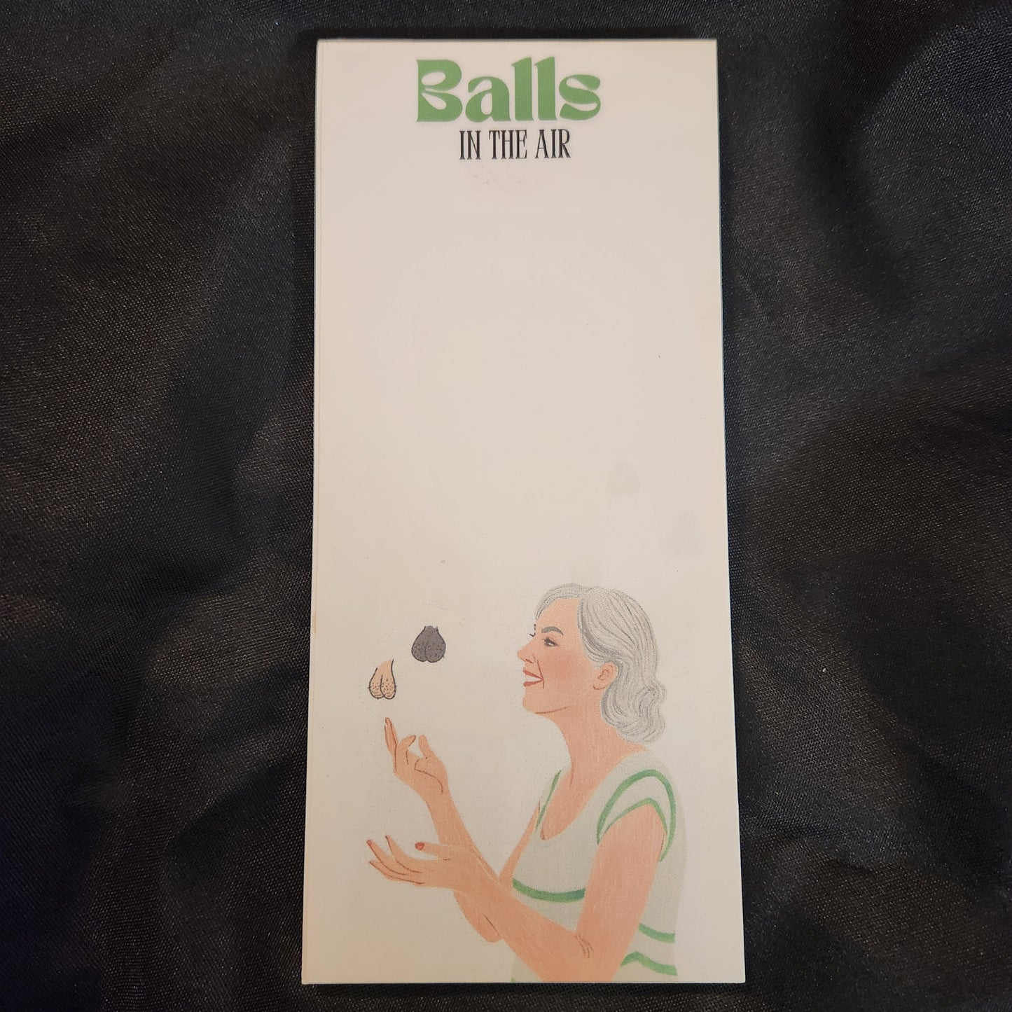 Balls in the Air – Tear-Off Notepad for Chaos Management