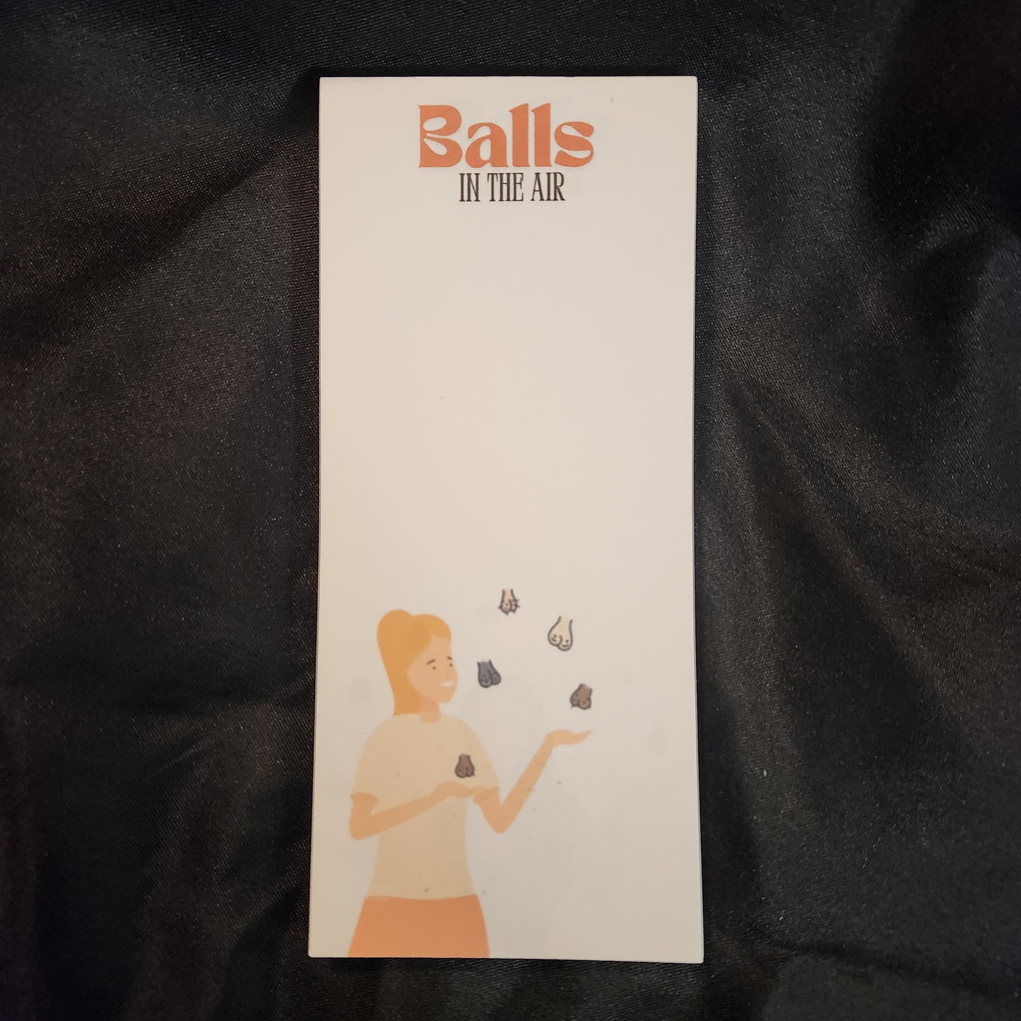 Balls in the Air – Tear-Off Notepad for Chaos Management