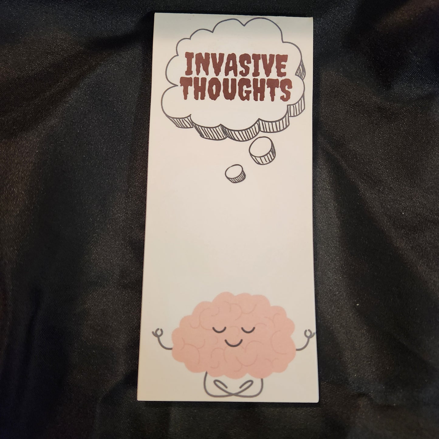 Invasive Thoughts – Tear-Off Notepad for Your Brain’s Chaos
