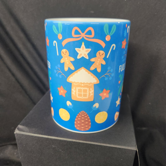 Full of Holiday Cheer and Feminine Rage mug