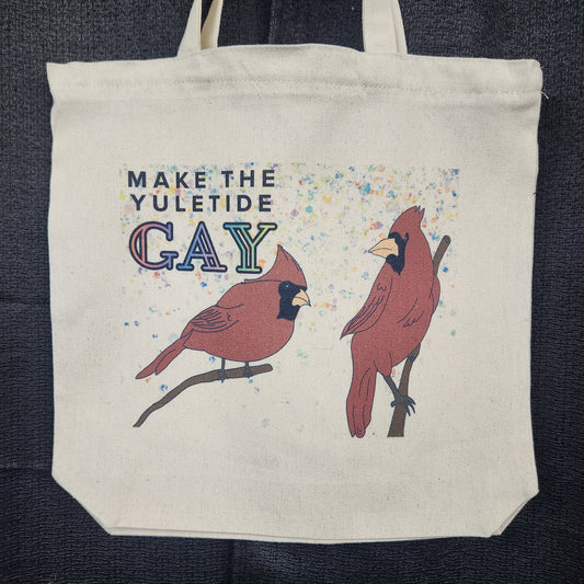 Make the Yuletide GAY tote bag