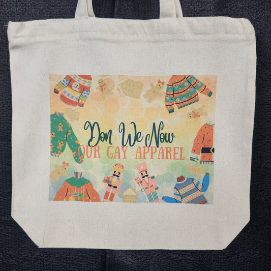 Don We Now Our GAY Apparel tote bag